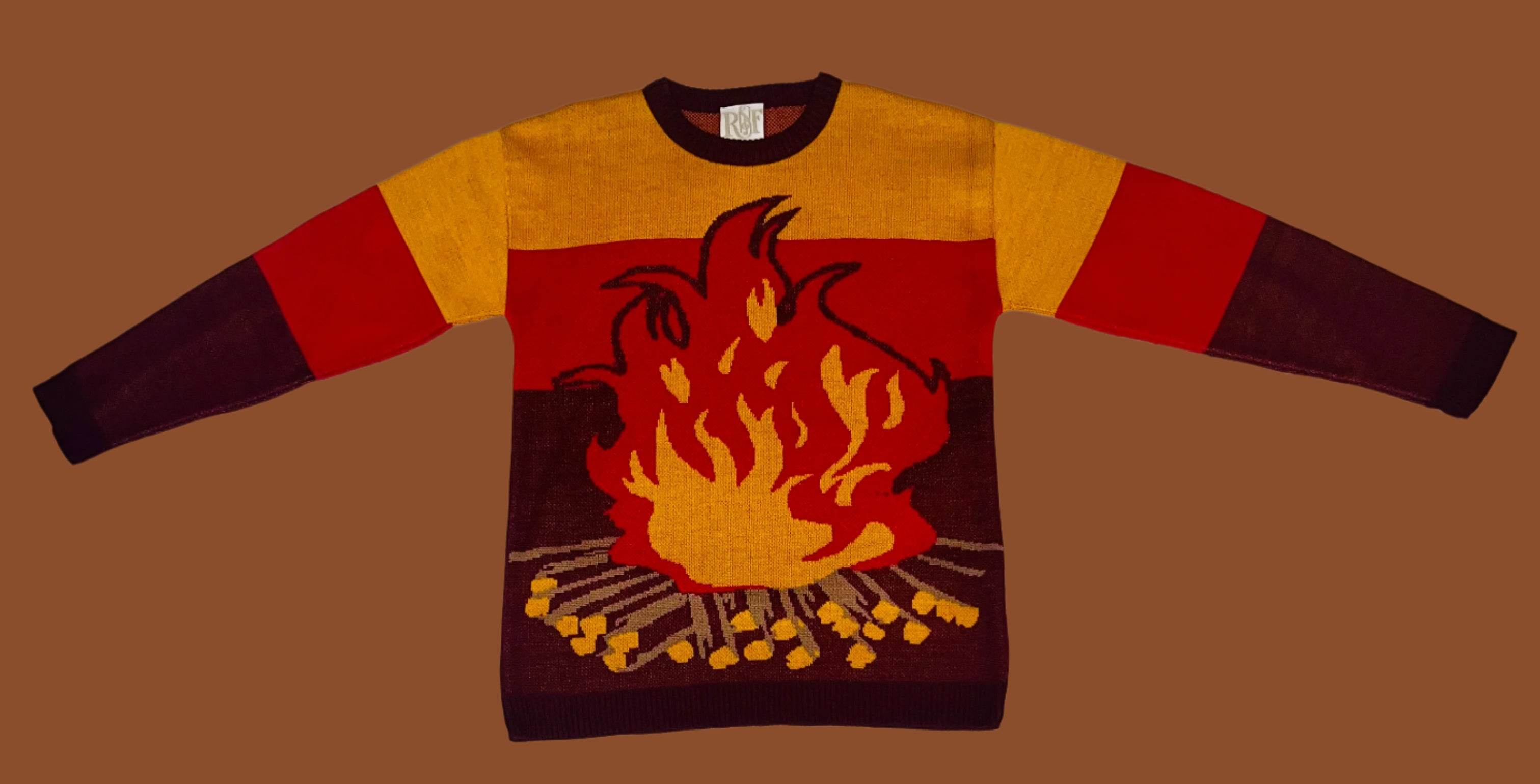 “Bonfire Spirit Sweater – Limited Flame Edition by RNF ENT” - RNF ENT