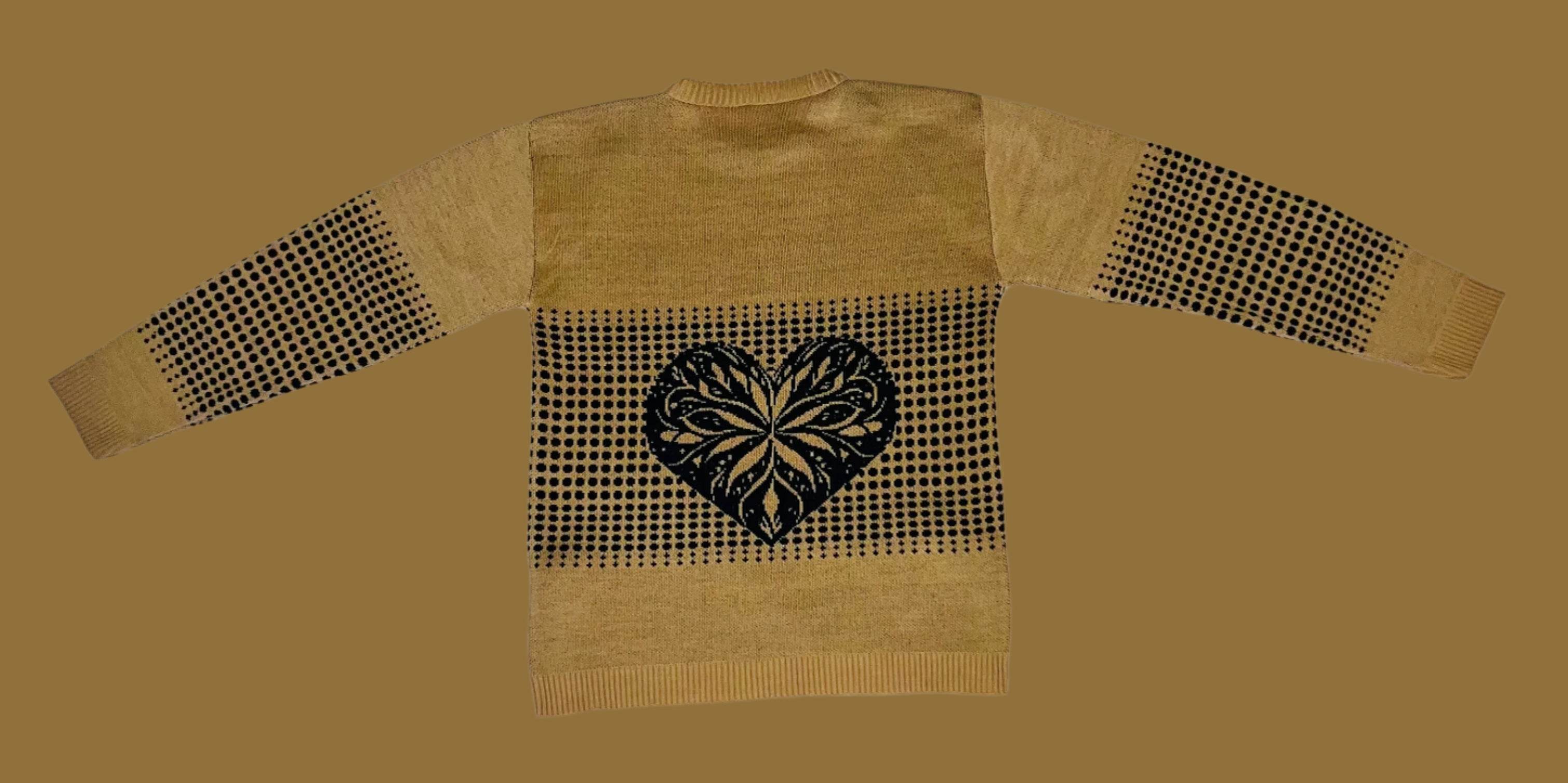 Heart of Gold Knit Sweater – RNF ENT Premium - RNF ENT