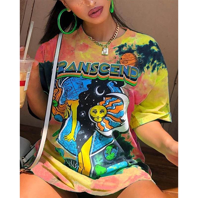 High Street Oversized Y2K T-Shirt – Loud, Bold, and Street Smart - RNF ENT