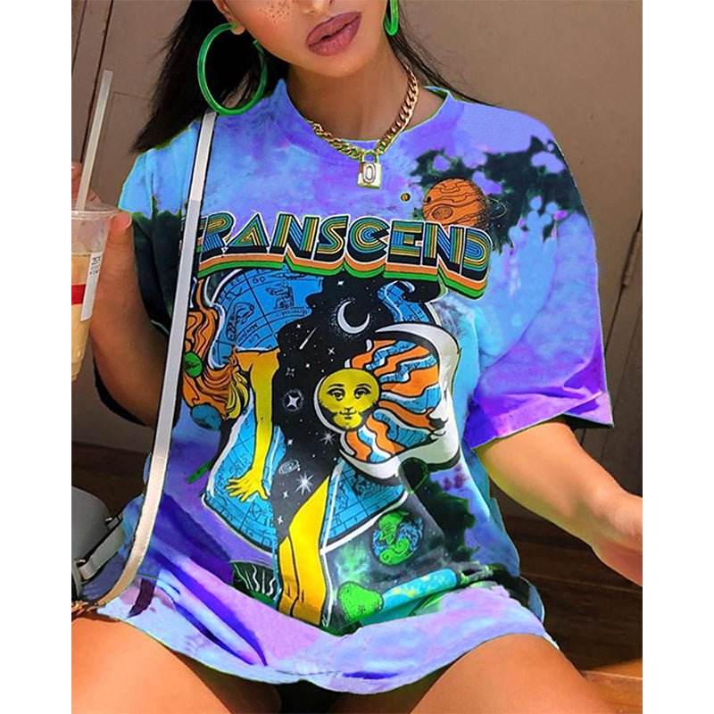 High Street Oversized Y2K T-Shirt – Loud, Bold, and Street Smart - RNF ENT