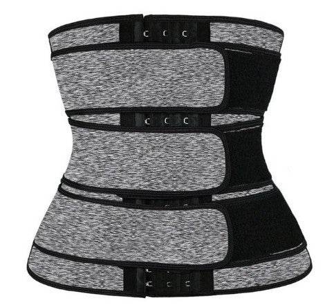 3-Row Waist Trainer Belt – Adjustable Compression for Workout, Waist Support & Slimming - RNF ENT