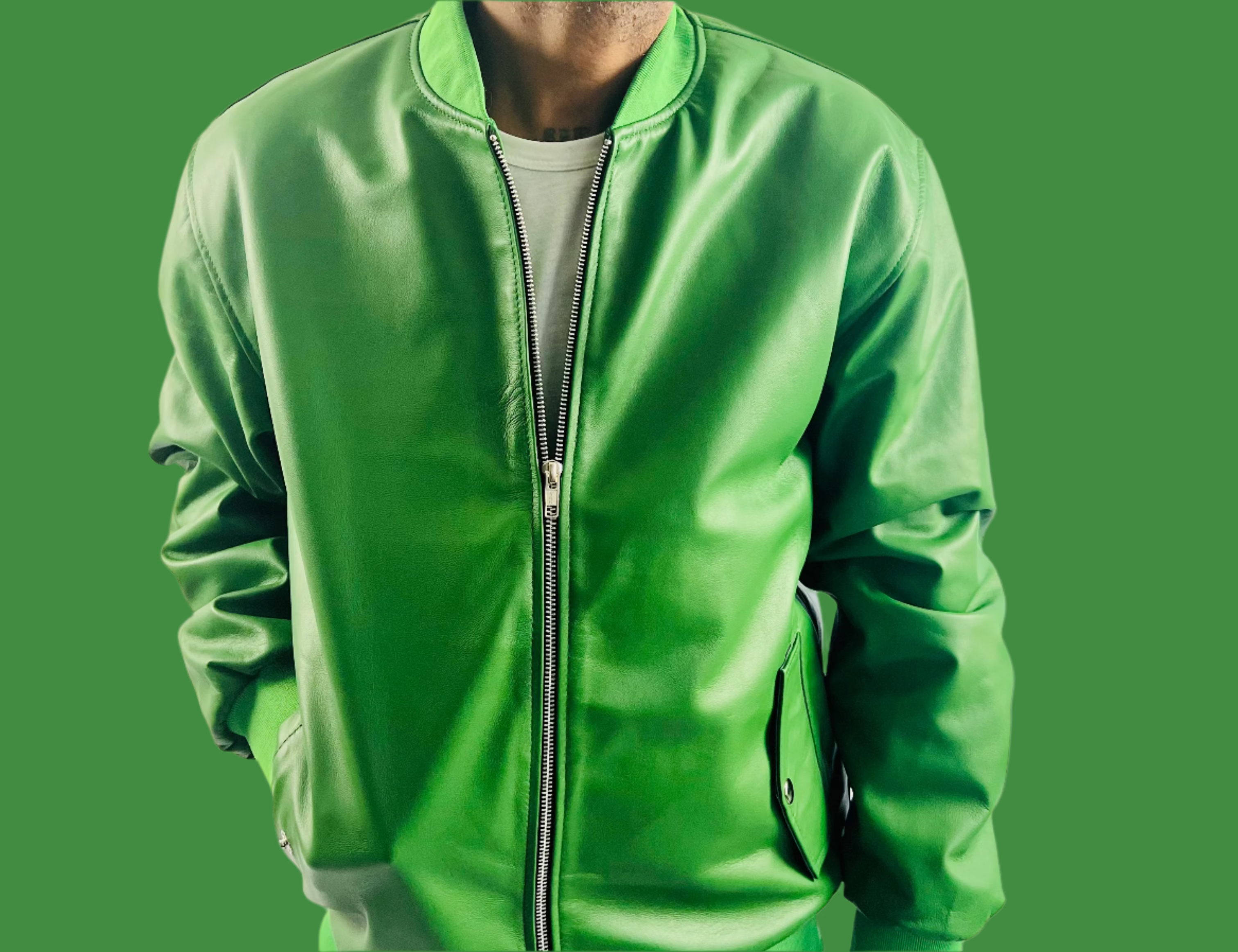 LAMBSKIN BOMBER JACKETS - RNF ENT