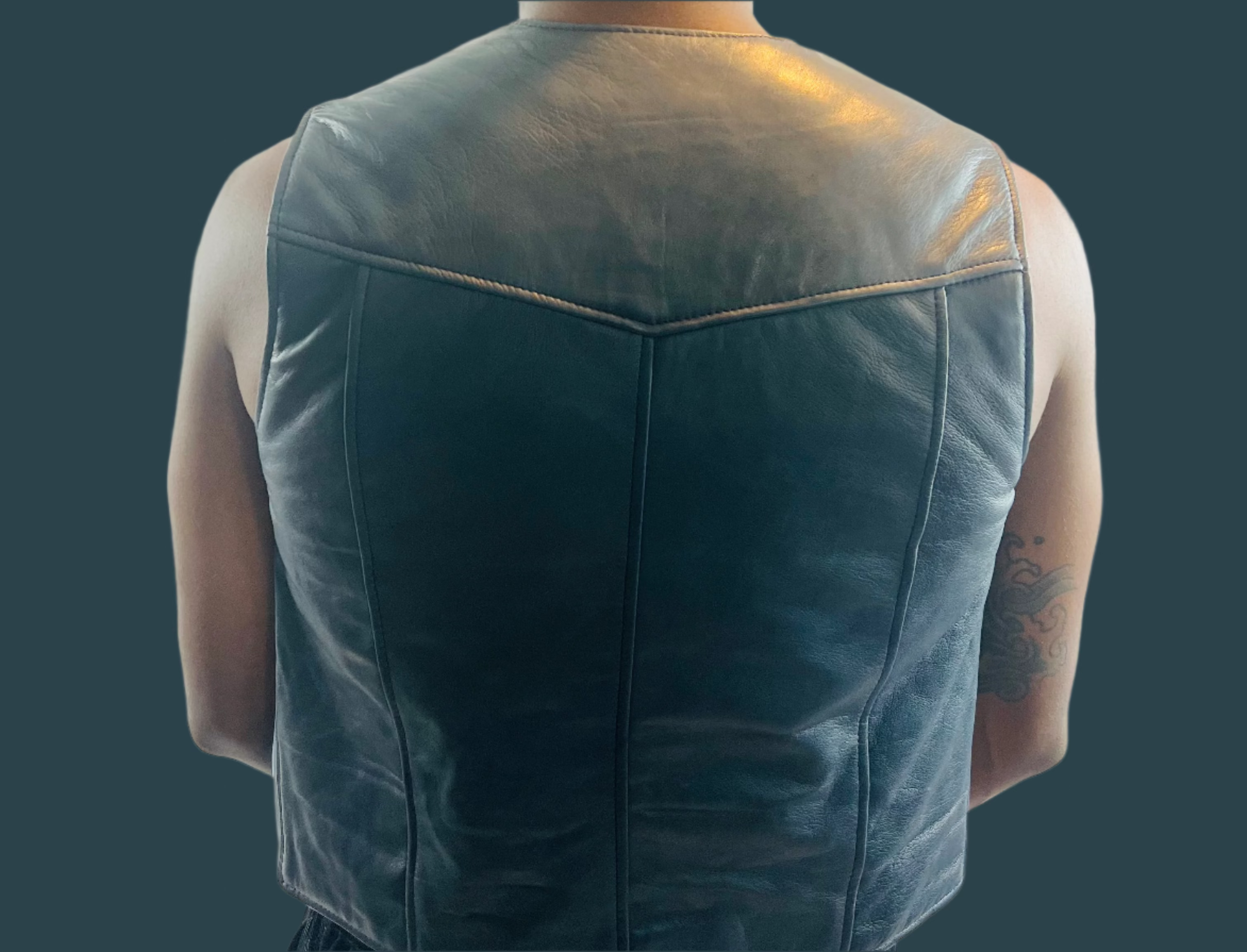 LEATHER VEST - RNF ENT