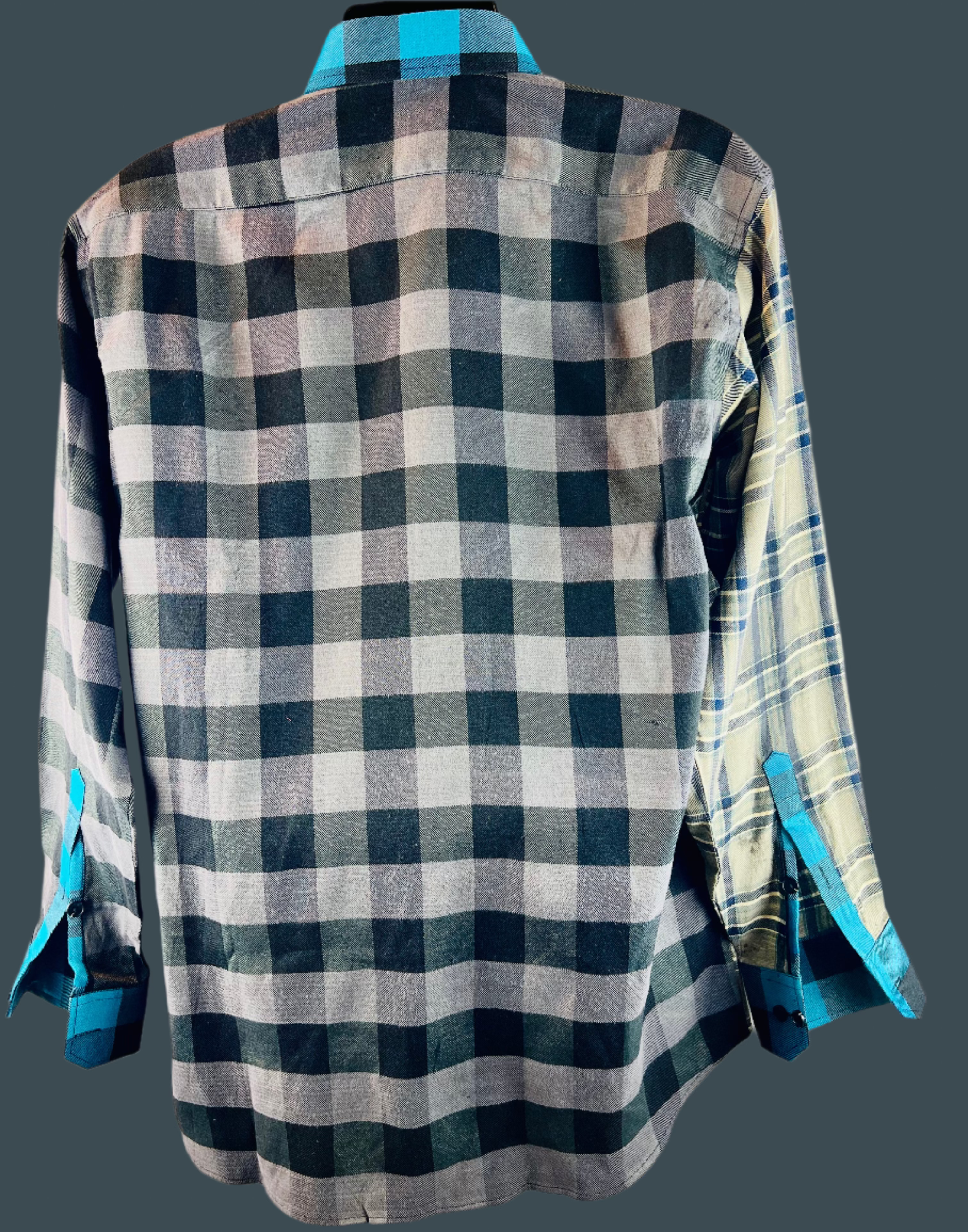 Unorthodox Plaid Long Sleeve Shirt – RNF ENT Exclusive Streetwear Drop - RNF ENT