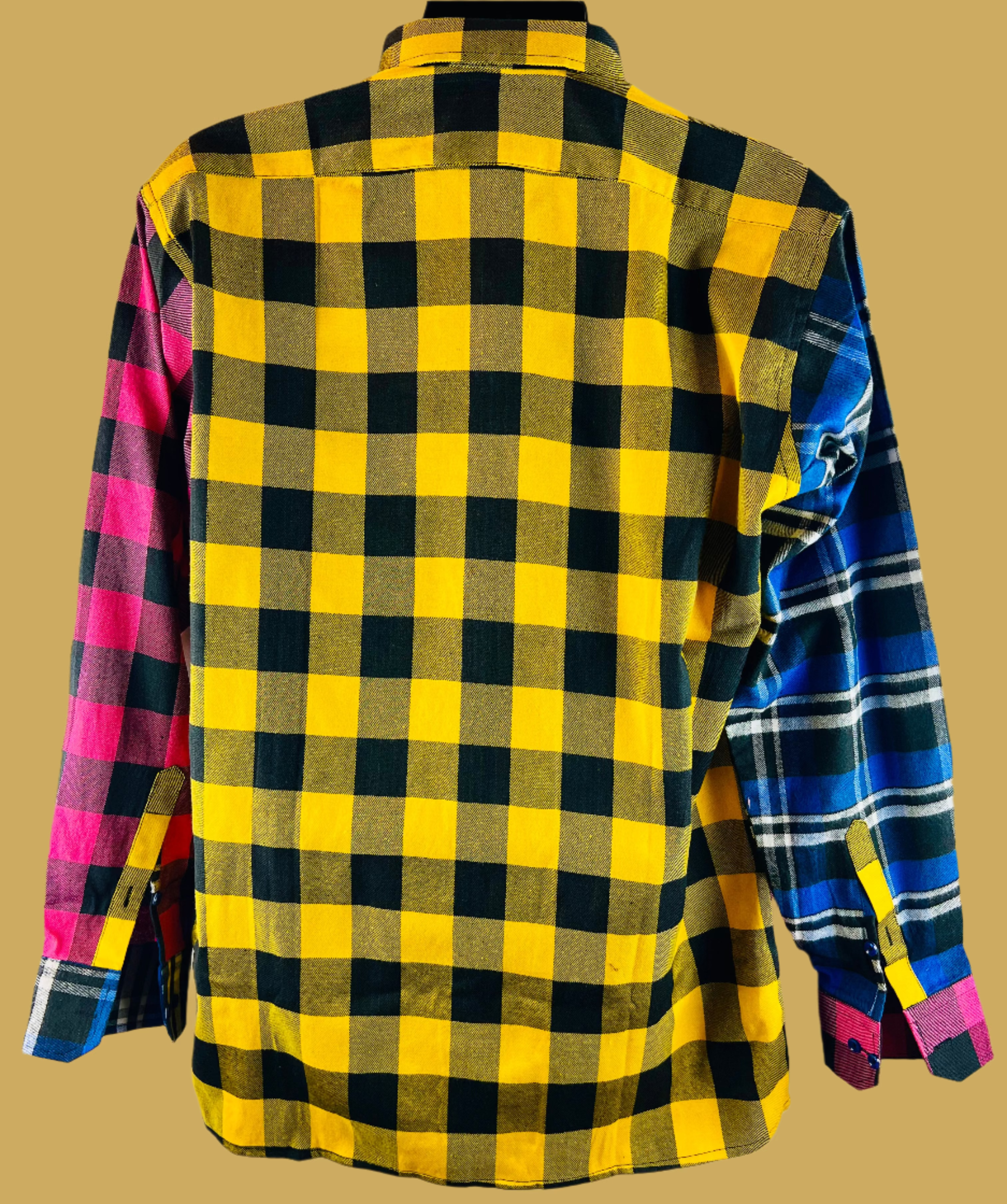 Unorthodox Plaid Long Sleeve Shirt – RNF ENT Exclusive Streetwear Drop - RNF ENT