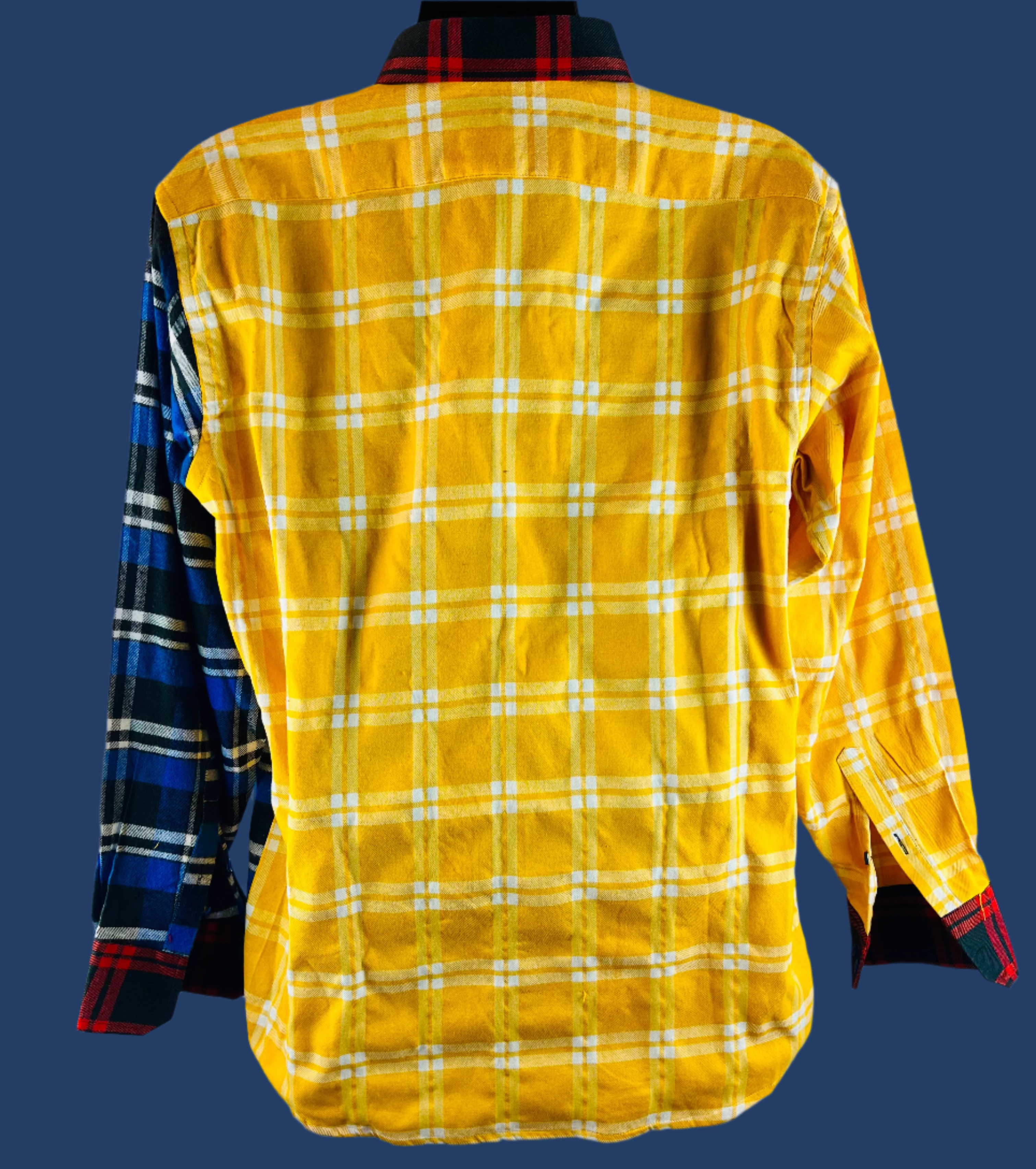 Unorthodox Plaid Long Sleeve Shirt – RNF ENT Exclusive Streetwear Drop - RNF ENT