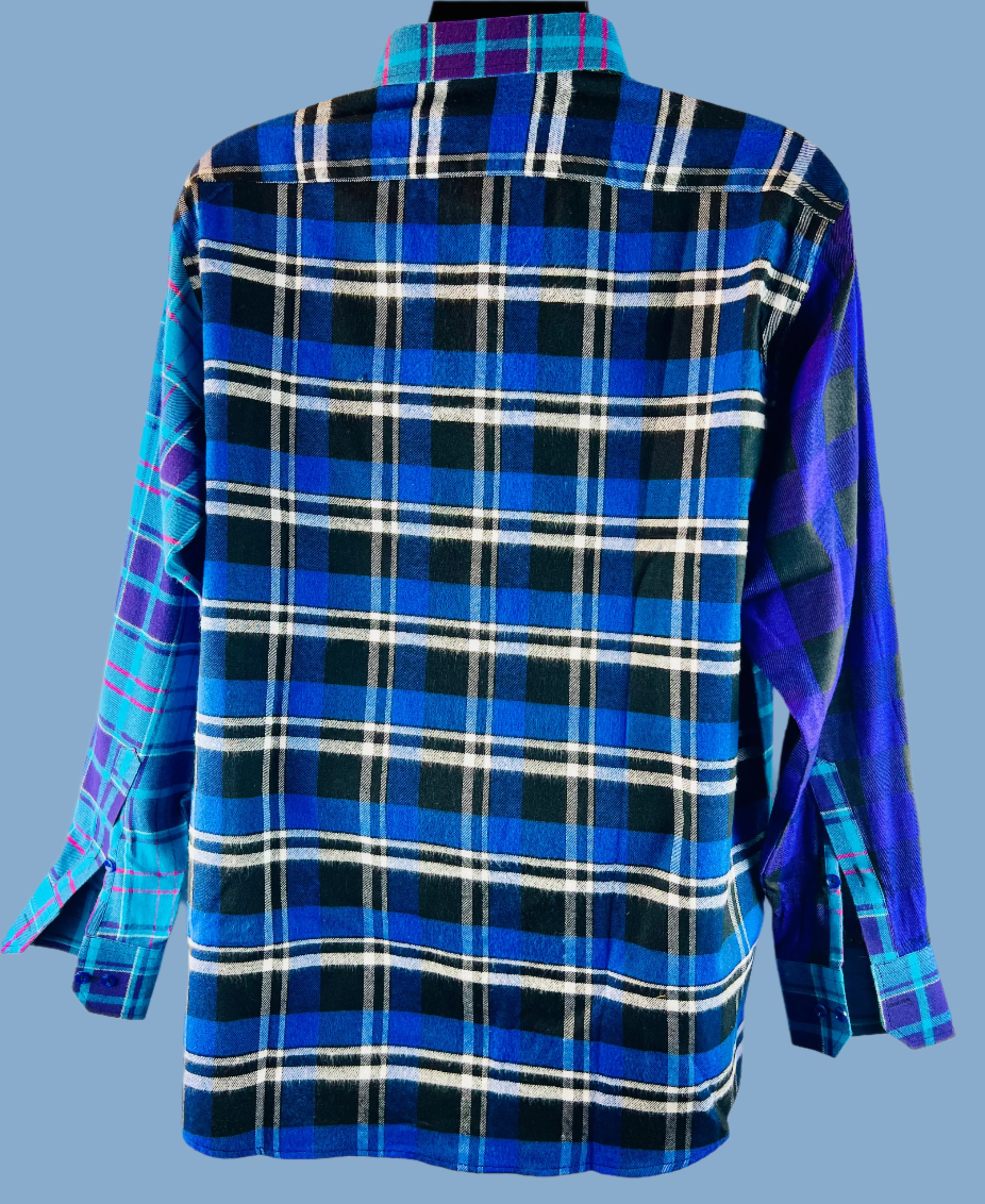 Unorthodox Plaid Long Sleeve Shirt – RNF ENT Exclusive Streetwear Drop - RNF ENT