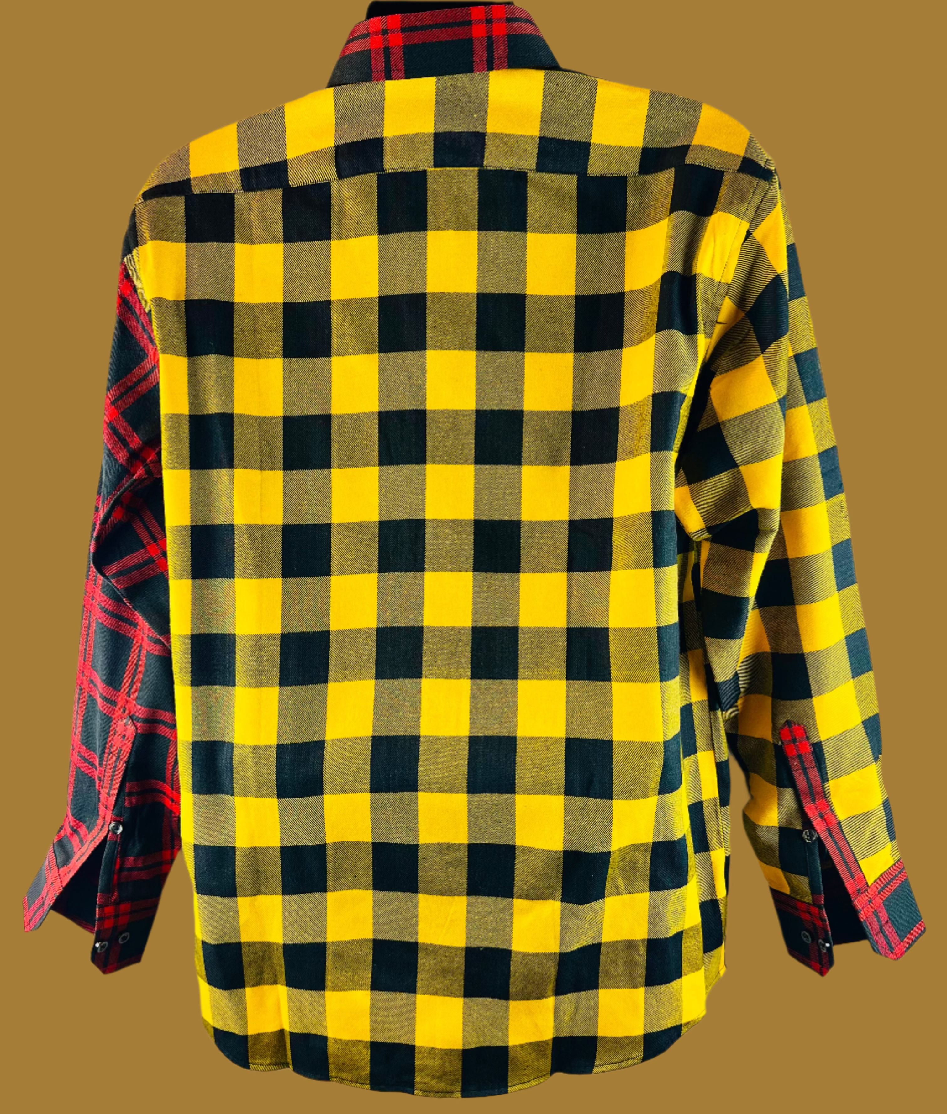 Unorthodox Plaid Long Sleeve Shirt – RNF ENT Exclusive Streetwear Drop - RNF ENT