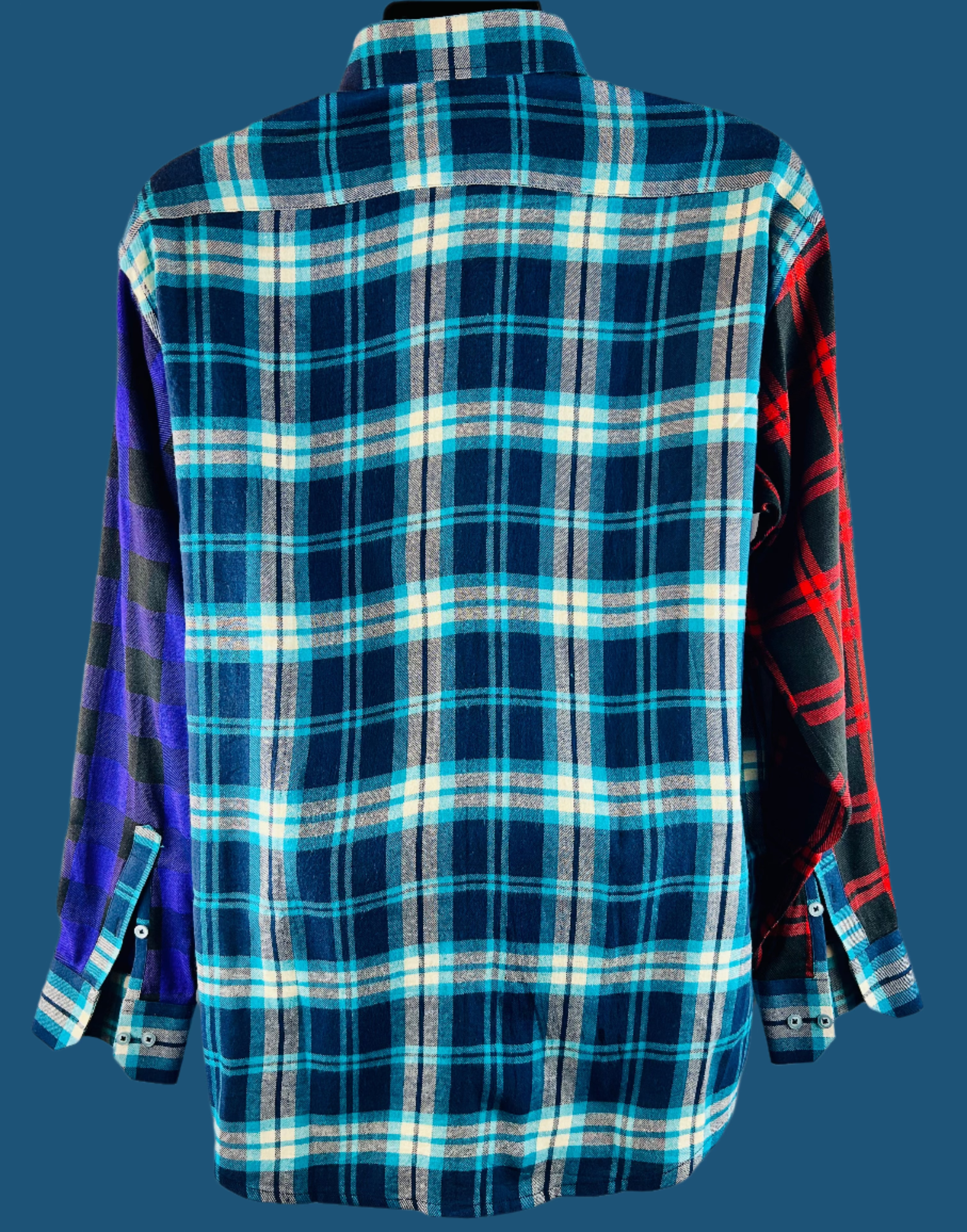 Unorthodox Plaid Long Sleeve Shirt – RNF ENT Exclusive Streetwear Drop - RNF ENT