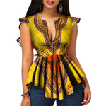 Load image into Gallery viewer, Cotton African Women&#39;s Blouse African Big Good J

