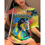 Load image into Gallery viewer, High Street Oversized T-shirt Women Summer Y2K Clothes Plus Size Short
