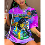 Load image into Gallery viewer, High Street Oversized T-shirt Women Summer Y2K Clothes Plus Size Short
