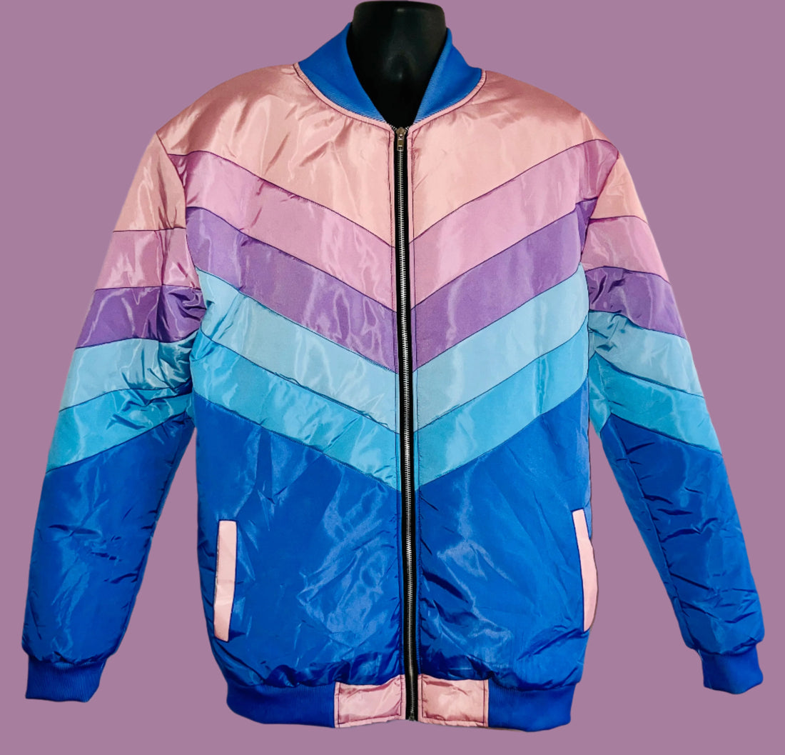 &quot;Luxury Chevron Bomber – RNF ENT Designer Series&quot;