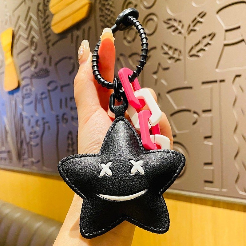 Creative Cartoon Leather Key Chain Pendant - RNF ENT
