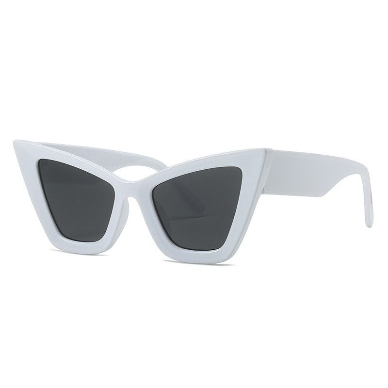 Fashion Oversized Cat Eye Women Sunglasses Vintage Brand Designer Gradient Shades UV400 Men Trending Sun Glasses - RNF ENT