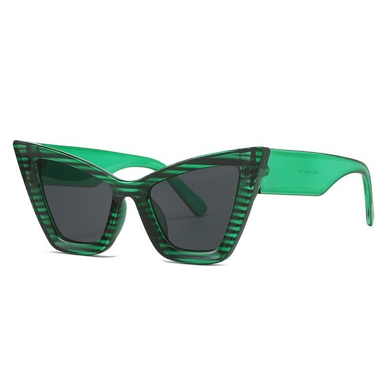 Fashion Oversized Cat Eye Women Sunglasses Vintage Brand Designer Gradient Shades UV400 Men Trending Sun Glasses - RNF ENT