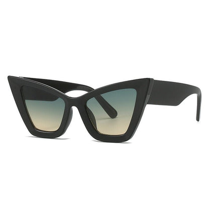 Fashion Oversized Cat Eye Women Sunglasses Vintage Brand Designer Gradient Shades UV400 Men Trending Sun Glasses - RNF ENT