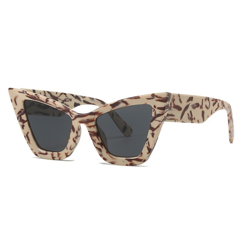 Fashion Oversized Cat Eye Women Sunglasses Vintage Brand Designer Gradient Shades UV400 Men Trending Sun Glasses - RNF ENT