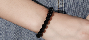Black Agate  Bracelet