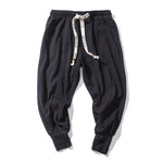 Load image into Gallery viewer, Cotton And Linen Feet Jarem Pants Tide Hip Hop Pants For Man
