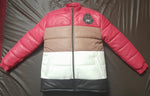Load image into Gallery viewer, MULTICOLOR LAMBSKIN PUFF LEATHER JACKETS
