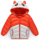 Load image into Gallery viewer, Short down jacket for children
