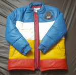 Load image into Gallery viewer, MULTICOLOR LAMBSKIN PUFF LEATHER JACKETS
