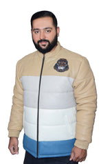 Load image into Gallery viewer, MULTICOLOR LAMBSKIN PUFF LEATHER JACKETS
