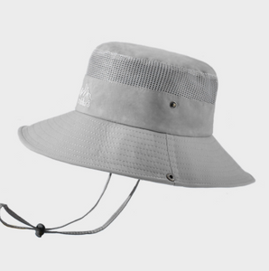 Solid Color Big Brim Sun Hat Outdoor Mountaineering Protection