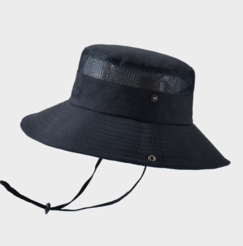 Solid Color Big Brim Sun Hat Outdoor Mountaineering Protection - RNF ENT