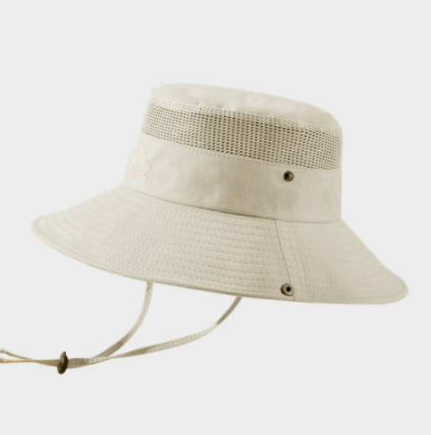 Solid Color Big Brim Sun Hat Outdoor Mountaineering Protection - RNF ENT