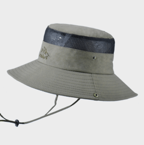 Solid Color Big Brim Sun Hat Outdoor Mountaineering Protection - RNF ENT