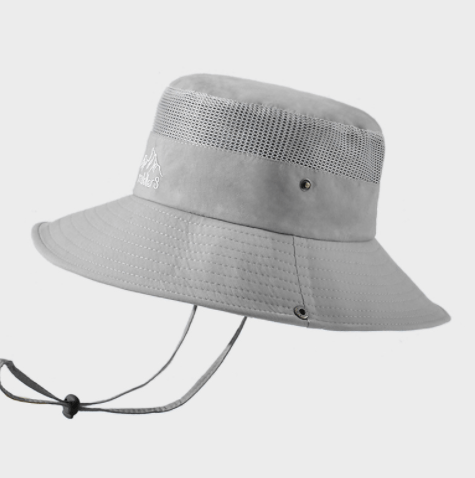 Solid Color Big Brim Sun Hat Outdoor Mountaineering Protection - RNF ENT